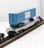 MTH Railking 30-7012C Electro Motive Division Flat Car W/Trailer O SCALE Like New