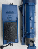 MTH Railking 30-1246-1 Jersey Central 4-6-2 Bantam Pacific Steam Engine Blue Comet Proto-Sound 2.0 Rugged Rails semi scale starter locomotive O SCALE Like New Damaged Box