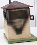 Lionel 6-14201 Burning Switch Tower O SCALE Used