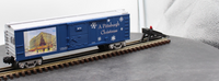 MTH Railking 30-74090 Pittsburgh Christmas RailKing Box Car O SCALE NEW