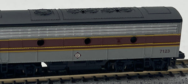 Bachmann 11954 N Scale 11259 Erie Lackawanna EMD F7B 313B Like New