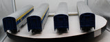 Williams 43167 DELAWARE & HUDSON 72 Ft. Streamline Passenger Car Pack of 4 O Scale Like New
