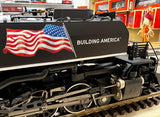 Lionel 2331630 , 2431780, 2326810 Brady's Train Outlet CUSTOM RUN 2331680 Union Pacific UP VISION Big Boy #4013, with 2431780 #813 Union Pacific water tender, 2326810 Union Pacific Sherman Hill Caboose O SCALE NEW