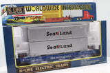 K-line K-7764 CSX Gunderson All-purpose Husky Stack O SCALE Like New