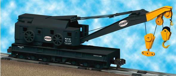 Lionel American FLyer AF 6-49014 New York Central NYC Crane Car S SCALE NEW
