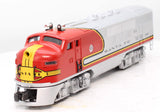 Lionel 6-18128 SANTA FE F-3 A Powered Diesel Locomotive Mainline #2343 O Scale Like New