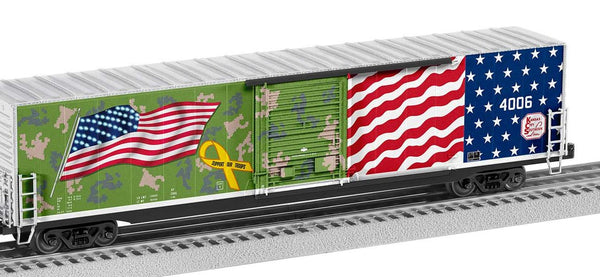 Lionel 2026340 Kansas City Southern LED 60' Flag Boxcar O SCALE NEW
