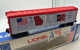 Lionel 6-7604 State of Georgia boxcar Spirit of 1776  O SCALE  Like New