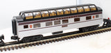 MTH Rugged Rails 33-6008 Pennsylvania Rugged Rails O-27 Streamlined Full-Length Vista Dome Car - PRR Car no. Lake View O-27 O SCALE Like New