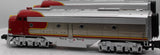 MTH Railking 30-20623-1 Santa Fe E-8 AA Diesel Engine Set w/Proto-Sound 3.0 O SCALE Like New