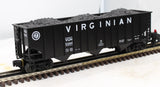 Lionel 6-17140 Virginian Hopper 6 Car Set O SCALE Like New