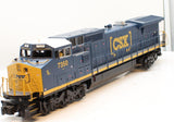 MTH 30-20340-3 CSX Dash-8 Diesel Engine RailKing O Scale #7350 Like New