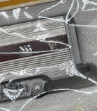 Mantua 4PRRMAN Set of 4 Manuta Pennsylvania PRR Silver/ red passenger cars HO SCALE Like New as is cosmetically