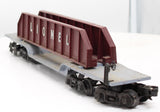 Lionel 6-6509 Die Cast Depressed Flat Car W/Girder Load O SCALE Used