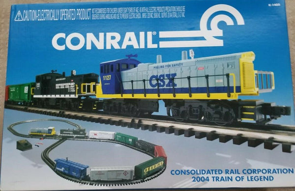 K-Line K-1405 Conrail Train of Legend 2004 Diesel Consolidated Freight Train Set -- Employees Only--rare! O SCALE NEW