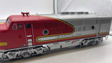 Lionel 6-14588 Santa Fe TMCC F3 Diesel A-B-A set (PWR A #19, DMY A #19C) O SCALE Used