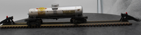 Lionel Postwar 2555 Sunoco METAL Tank Car with Flying Shoes O SCALE Used Excellent Damaged Box