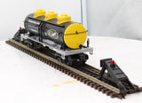 MTH Railking 30-7367 Iron City RailKing 3-Dome Tank Car Light Car No PBC1861 O SCALE Like New