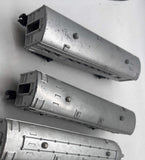 Lionel Postwar 2432 2435 2436 Set of 3 Passenger Cars O SCALE Used No Box as is