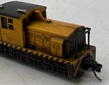 Bachmann 60089 INDUSTRIAL PLYMOUTH DISEL LOCO YELLOW BLACK N SCALE WEATHERED AS IS Used Excellent