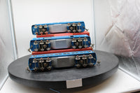 MTH Tinplate 11-80025 Blue/Silver Lionel Corporation Tinplate 3-Car No. 1695 Passenger Set . O SCALE Like New