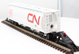 MTH Railking 30-75363 Canadian National 4-Bay Cylindrical Hopper Car O SCALE Like New