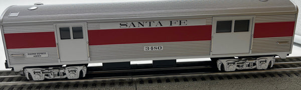 MTH  Rail King RK-6010 Santa Fe Passenger Car O SCALE Like New