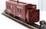 MTH Railking 30-2124 Pennsylvania Rotary Snow Plow O SCALE Like New