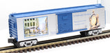 MTH Railking 30-74131 Pittsburgh Christmas Box Car O SCALE Like New