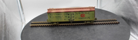 Atlas 6700 Custom Painted Oppenheimer Sausage Casings Steam Era Classics Woodside Reefer Car O Scale WEATHERED AS IS Used Excellent