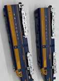 Lionel 6-48147 Santa Fe Alco PA A-A Diesels (Conv PWR A #4845, DMY A #4847) S SCALE Used Excellent