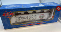 Atlas 8141-8 Coors Golden Beer 40' Wood Reefer Car #5425 3 Rail. O SCALE NEW