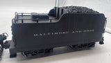 Lionel 2431972-C Custom weathered Baltimore Ohio B&O 4-6-0 Steam Locomotive Legacy #965 O Scale WEATHERED AS IS Like New