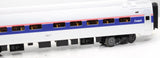 MTH 30-4230B Amtrak #25017 Amfleet Coach Car O SCALE Like New