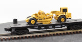 Lionel Flatcar 6-16954 New York Central Ertl Scraper O SCALE Used Excellent