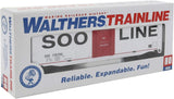 Walthers Trainline 931-1671 Soo Line 50' Plug-Door Boxcar HO SCALE Like New