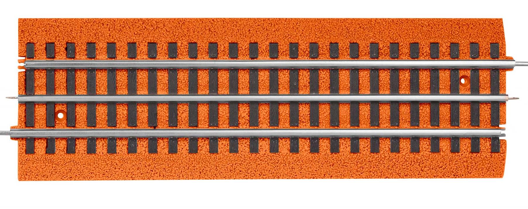 Lionel FasTrack – Lot De 4 Rails Droits 25,4 Cm Pour Train électrique O Gauge, Connexion Clip Facile