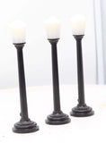 K-Line K-105 Lighted Lampposts Set of 3 O Scale Used