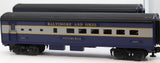 Lionel 6-39062 Baltimore & Ohio Streamliner Passenger Car 2-Pack O SCALE NEW