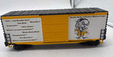 MTH Railking 30-74489 Myron Cope RailKing 40' High Cube Box Car O SCALE Like New WRONG