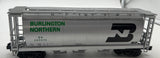 MTH 20-90025C Burlington Northern 3 Bay Cylindrical Hopper O Scale Used Excellent