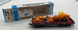Marklin 4474 German Gondola w/ 2 cars- construction equipment HO SCALE Used Excellent Damaged Box