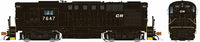 Rapido 31505 Alco RS11 Diesel Locomotive - LokSound and DCC -- Conrail 7647 (Ex-PC Patch, black, white) HO SCALE NEW