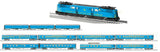 Lionel 2533010 American Railroads Vision GG1 #4902 with 2527010 B60 Baggage Car 3 Pack, 2527020 21" Passenger 4-Pack, 2527030  21" Passenger 2-Pack, AND 2527040 21" Stationsounds Twin Unit Diner (Set of 5) O Scale NEW