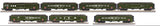 MTH Railking 30-69392 ARMY 4-CAR 60 MADISON PASSENGER SET, 30-69393 ARMY 2-CAR 60 MADISON COMB/DINER SET, AND 30-69394 ARMY 60 MADISON COACH CAR PREORDER LIMITED O Scale  NEW