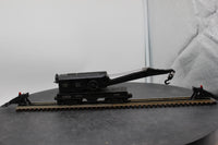 Lionel Postwar 6460  BUCYRUS ERIE CRANE CAR No. 6460 O SCALE Used Excellent Damaged Box