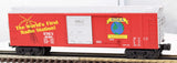 MTH Railking 30-74089 KDKA - Oval Logo RailKing Box Car O SCALE Like New