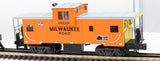 MTH K618-1371 Milwatkee RoadModern Extended Vision Caboose O SCALE Like New
