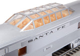 Lionel 2227240 Santa Fe Chief #501 add-on Vista Dome O SCALE NEW