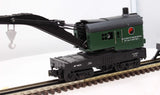 MTH 30-7911 NORTHERN PACIFIC Crane Car RailKing O Scale Like New